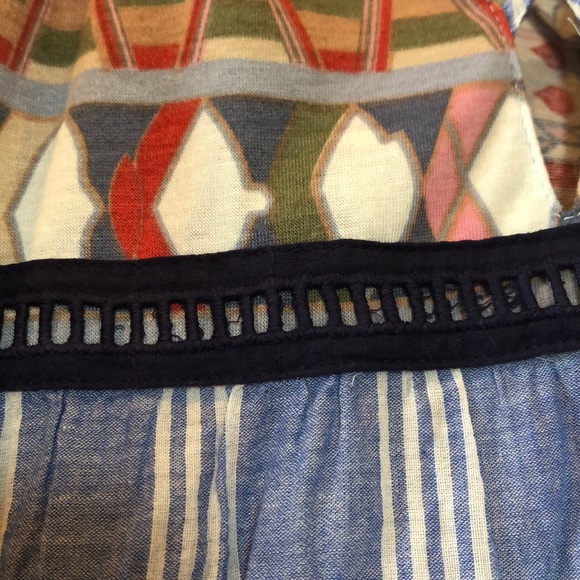 THML Mixed Media Sleeveless Top - Picture 4 of 5